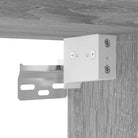 Zwevend tv-meubel in grijs sonoma met rgb led-verlichting - Tv-meubels