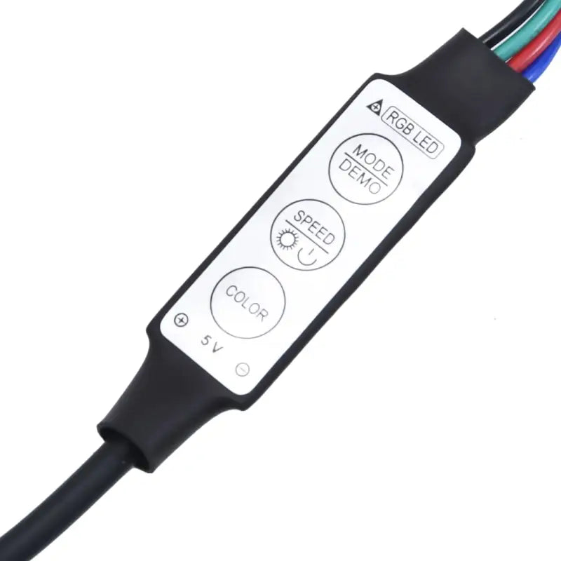 Zwevend tv-meubel in grijs sonoma met rgb led-verlichting - Tv-meubels