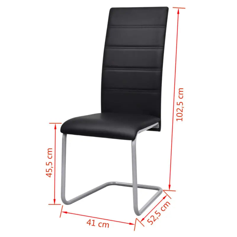 Zwevende eetkamerstoelen levering bevat voor modern interieur - Eetkamerstoelen
