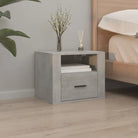 Zwevende nachtkastjes met elegant ontwerp en hoogwaardig bewerkt hout - Betongrijs / 1 - Nachtkastjes