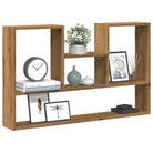 Zwevende schappen van bewerkt hout voor optimale ruimtegebruik - Eiken / 1 - Wandplanken